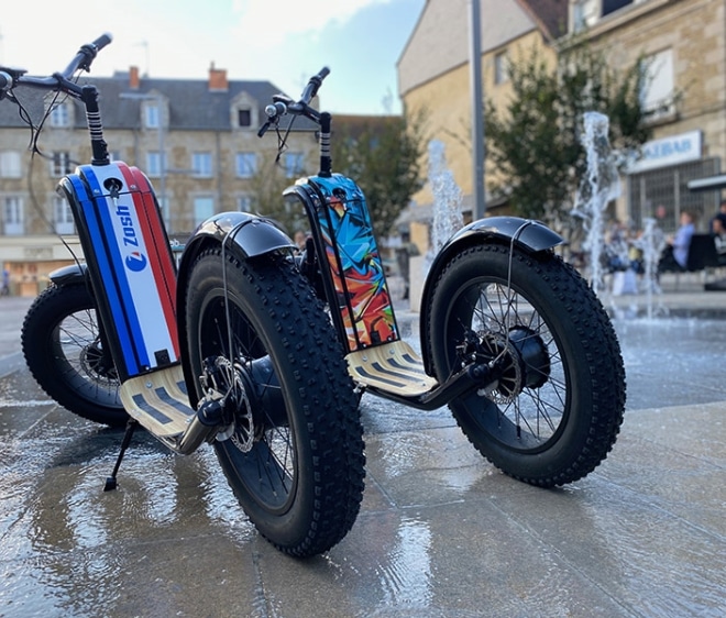 An ideal electric scooter for children and adults alike