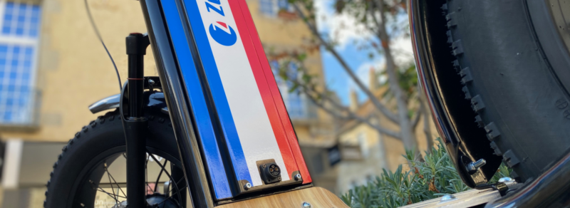 La trottinette électrique tout terrain Zosh,<br>idéale pour monter les côtes !