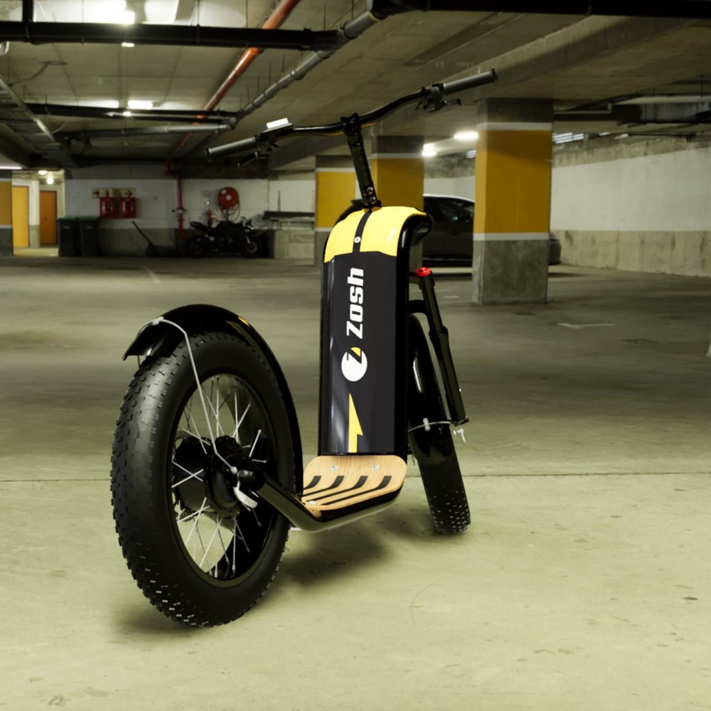 The new French electric scooter, a jewel by Cochet