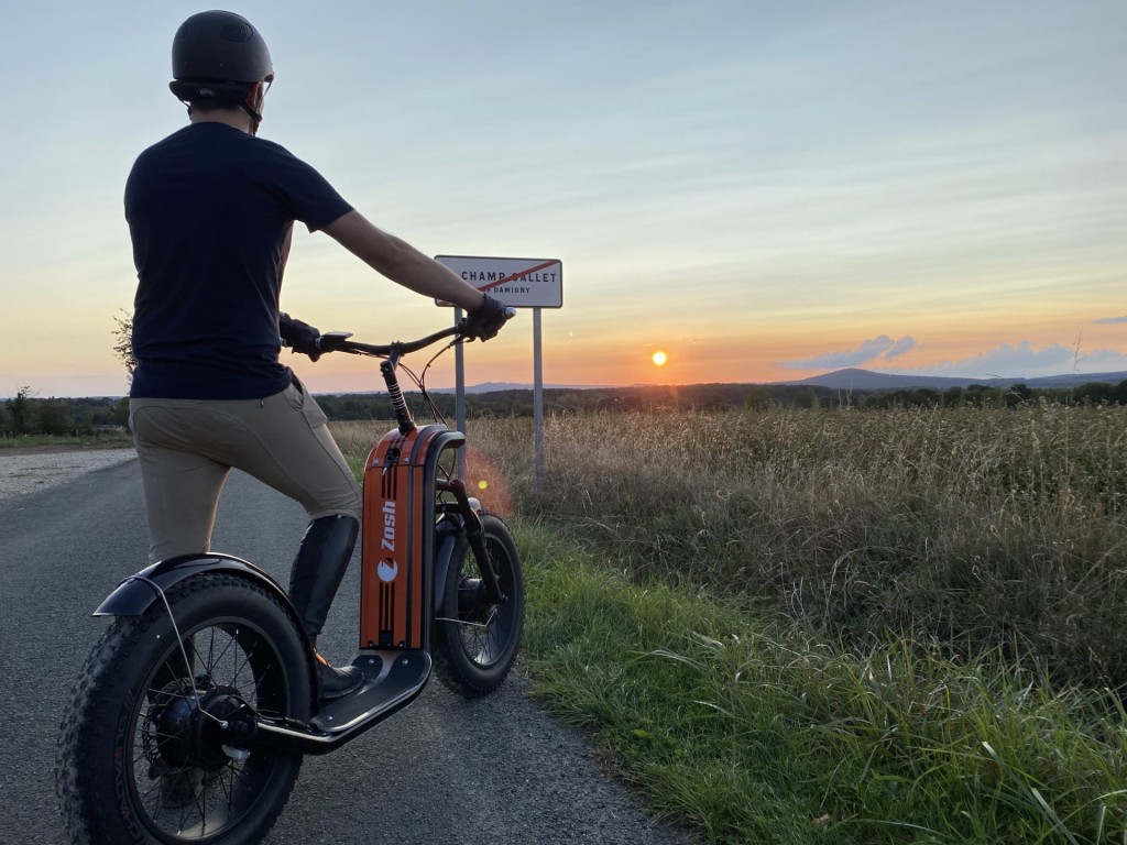 Zosh, la trottinette électrique haut de gamme et Innovante