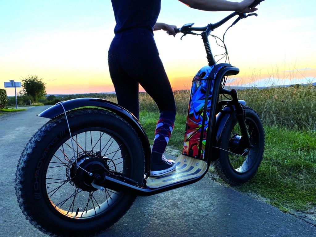 Trottinette ZOSH, pour les chemins de campagne et la randonnée