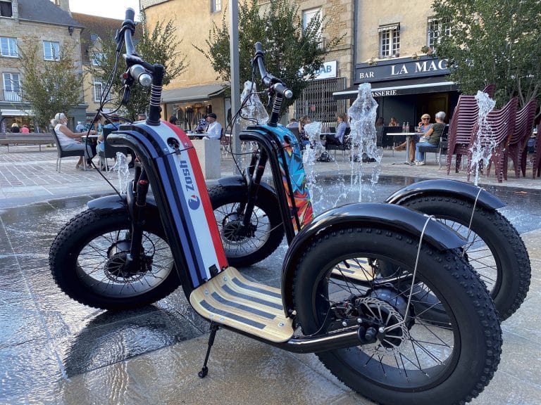 La trottinette électrique Zosh, idéale sur tous les terrains