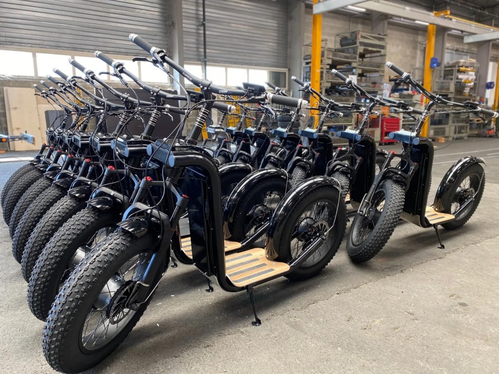 Chaine d'assemblage trottinette électrique ZOSH