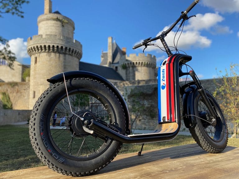 Trottinette électrique conçue et fabriquée en France !