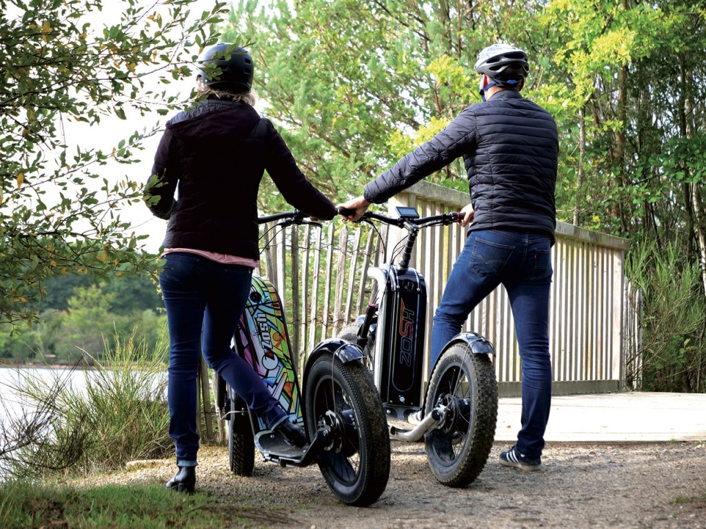 Der ideale geländegängige Elektro-Scooter für Ihren Familienausflug