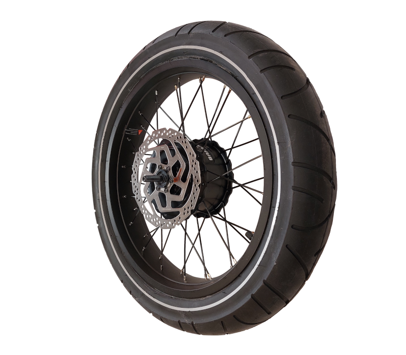 Complete Motorized Wheel 750W ZOSH Slick Tire Zosh