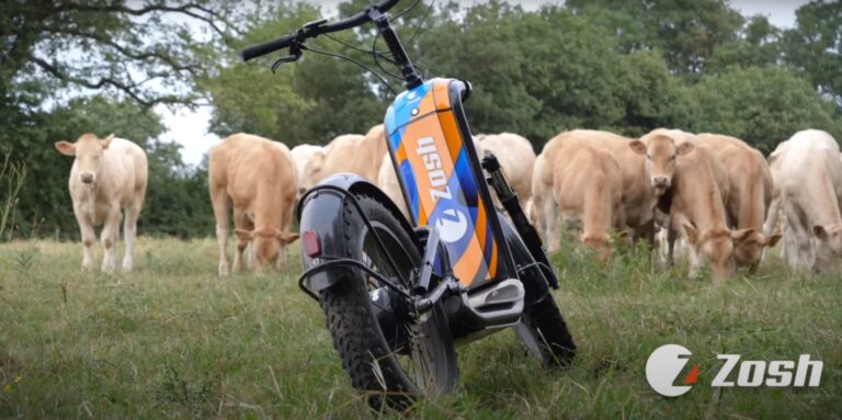 Une trottinette électrique  adaptée au milieu agricole, découvrez la ZOSH Mountain Agricole