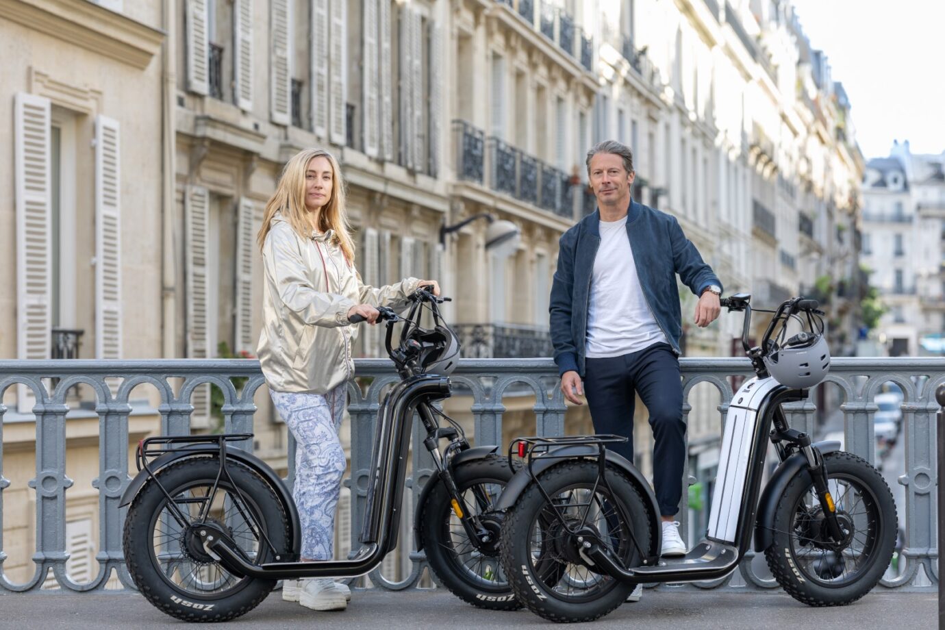 Une trottinette électrique agile & facile