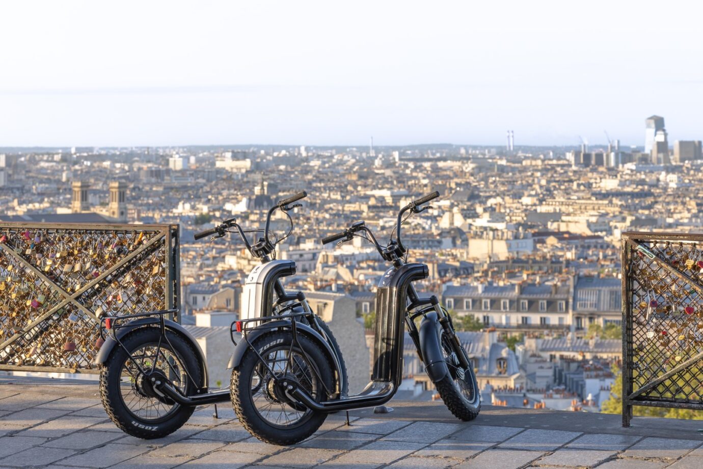 Une trottinette électrique agile & facile