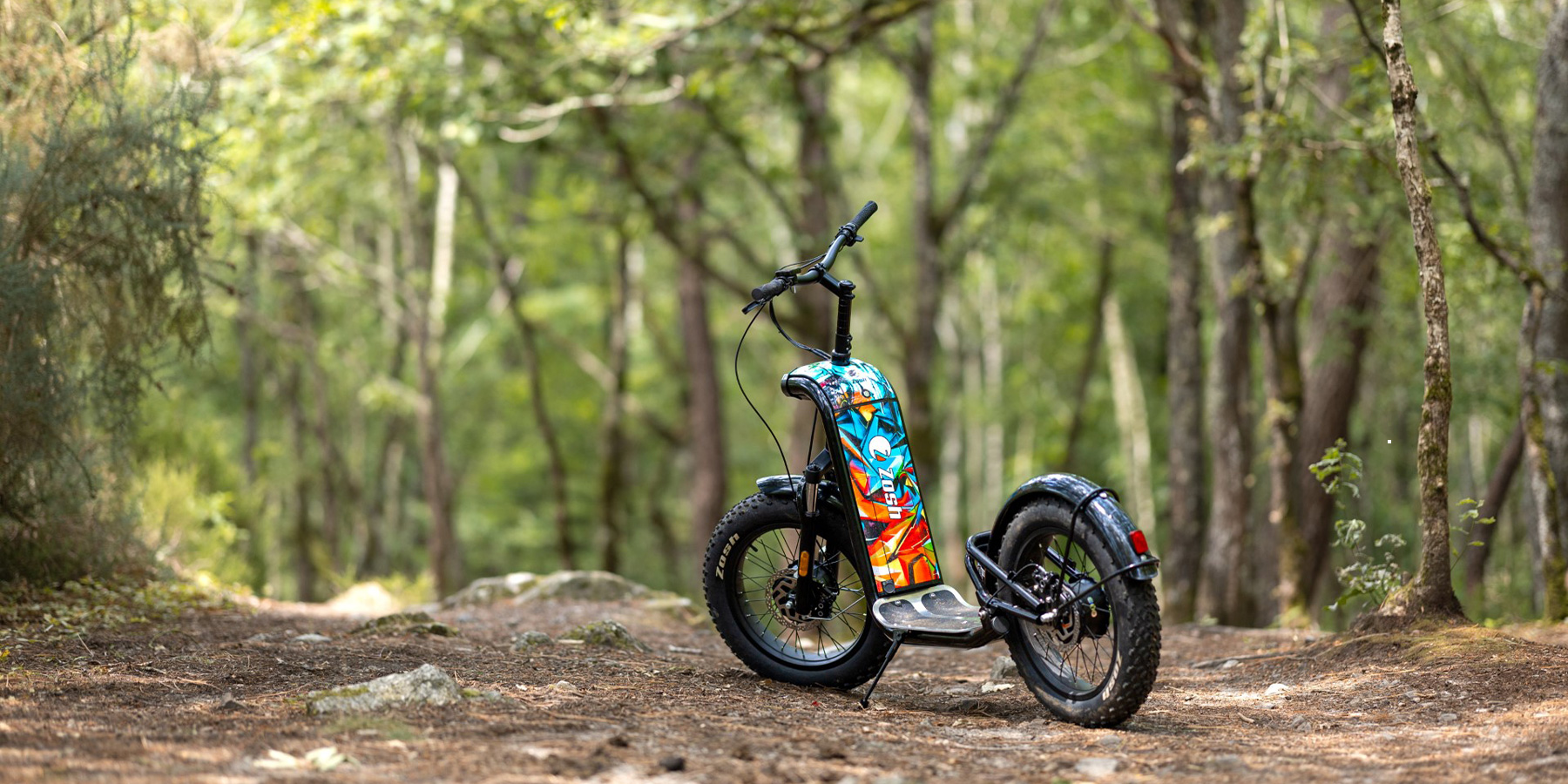 Zosh Mountain, trottinette électrique tout terrain