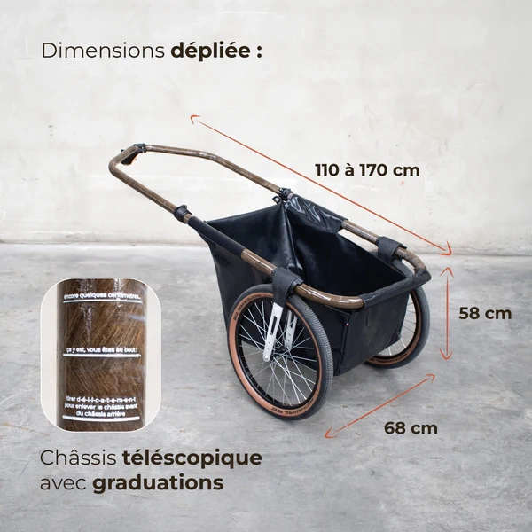 REMORQUE-PLIANTE 160L