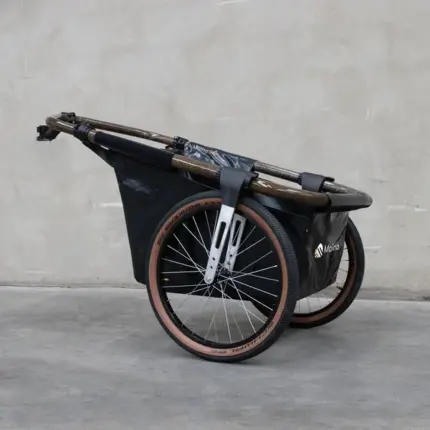 Remorque 160L polyvalente et légèreREMORQUE-VELO-PLIANTE